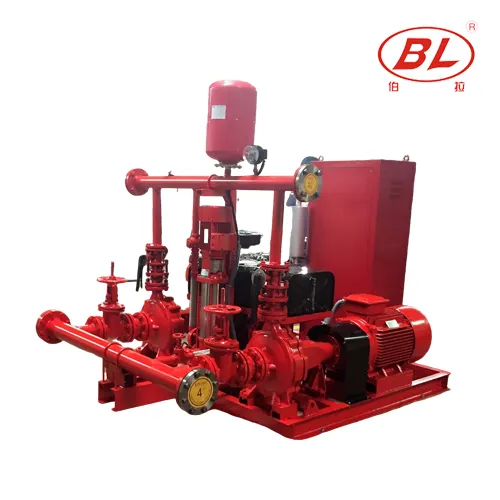 EDJ Integrated Fire Pump Set for Fire Fighting Systems