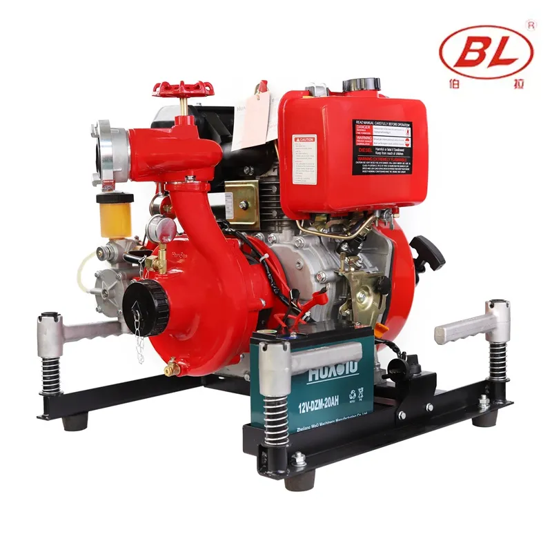 Portable Fire Pump Set for Firefighting Support